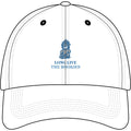 Youth Baseball Cap — Embroidered Teddy Bear Front & “Long Live The Rookies” Back